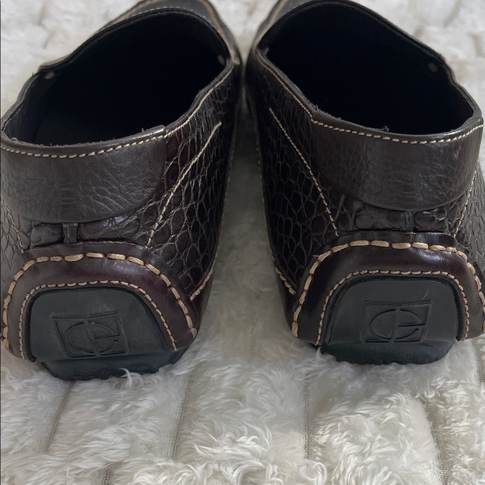 Cole Haan Men's Dark Brown Leather Loafers- New - Picture 6 of 9